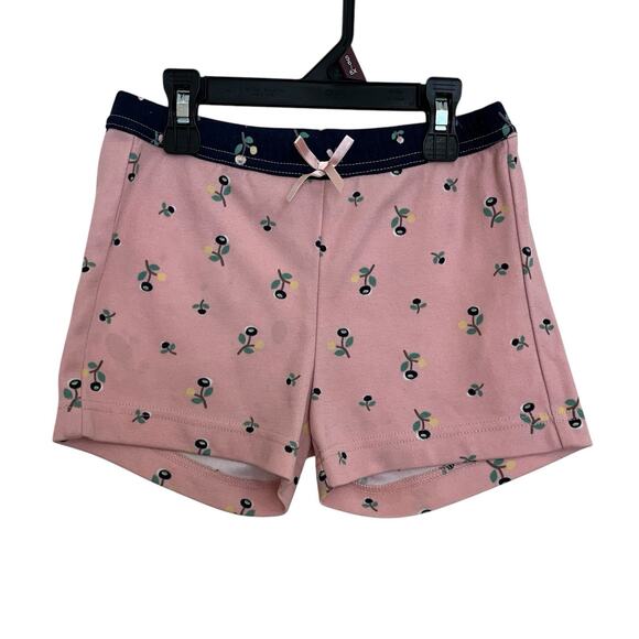 Hanna Andersson | Floral Pink & Blue Pull On PLAY Shorts Size 100 (US 4) - Picture 1 of 5